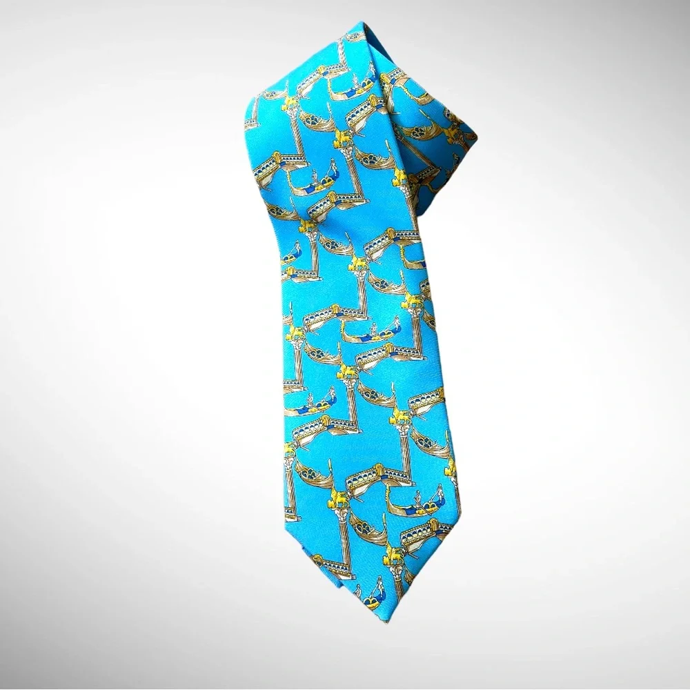 New! CASANOVA VENEZIA SILK TIE